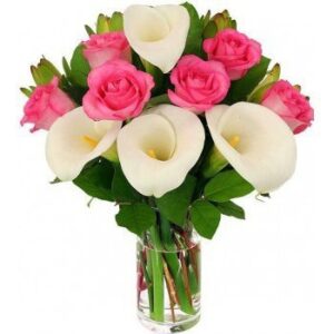 CALLA LLIES VASE