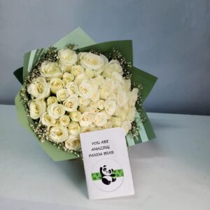 white due bouquet