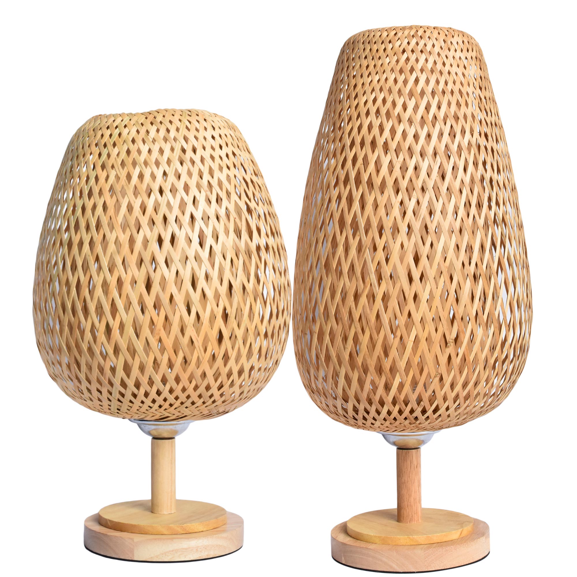 Bamboo lampshades. - Image 2