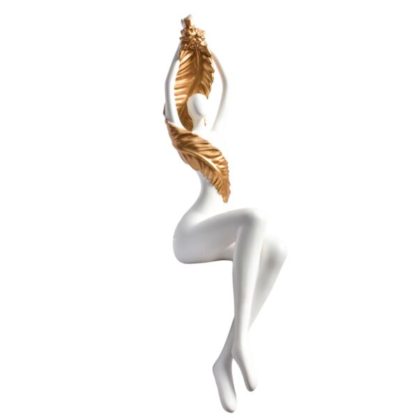 Seated lady artifact