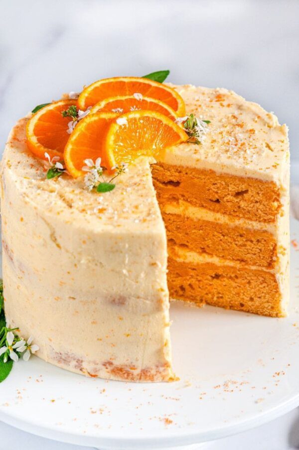 Orange cake 1kg Frail Gifts